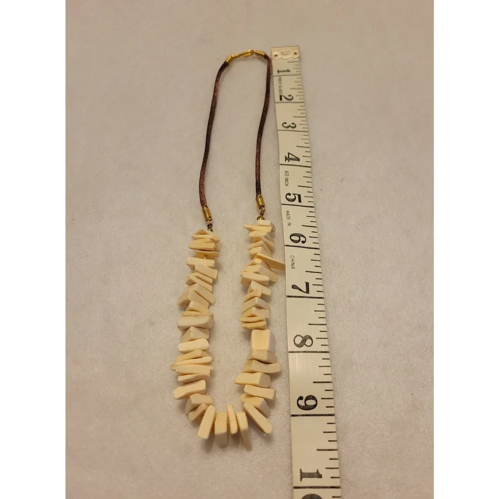 Necklace Handmade Bone Tribal‎ Statement Art Deco Designer Fashion Jewelry